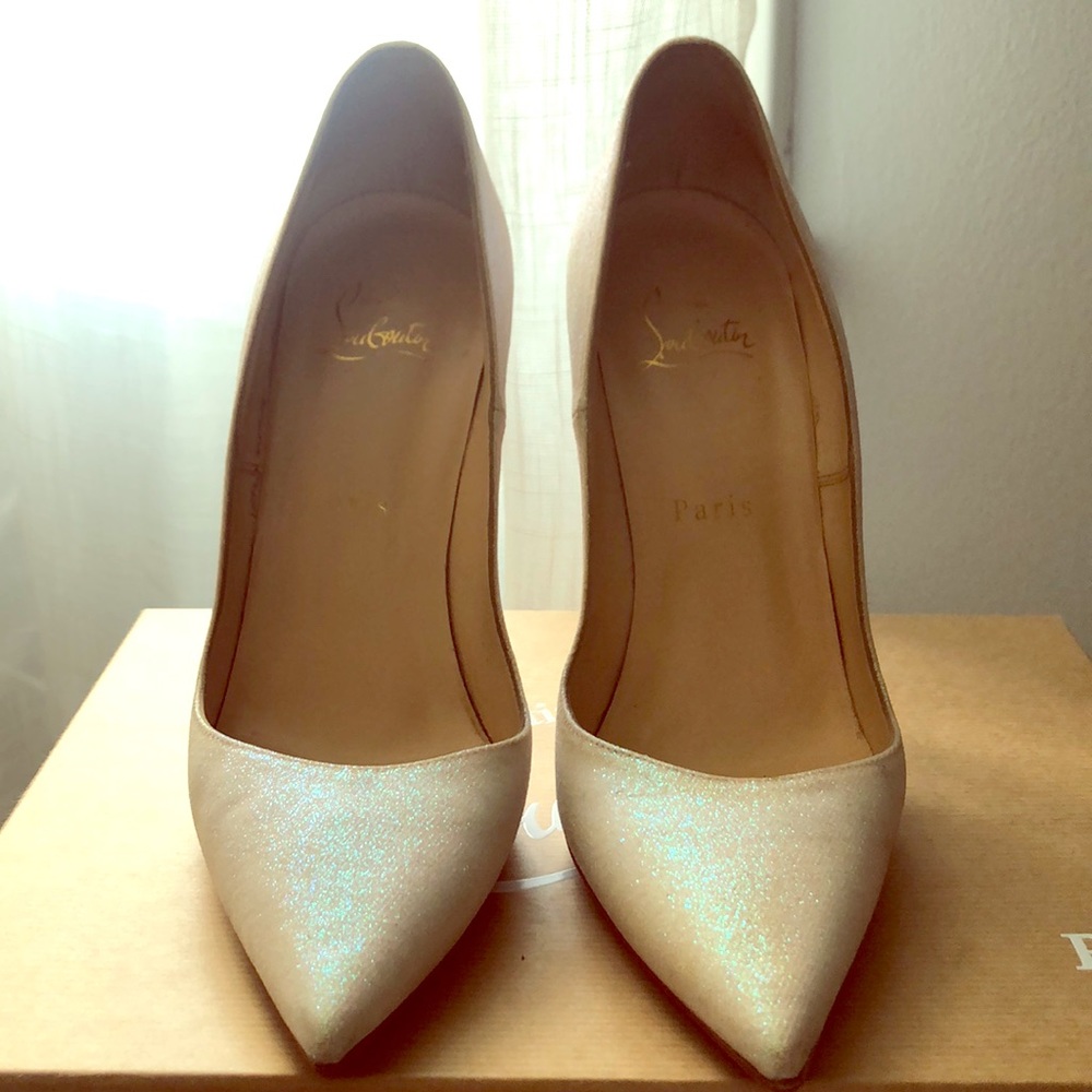 Christian Louboutin So Kate Glitter Mini